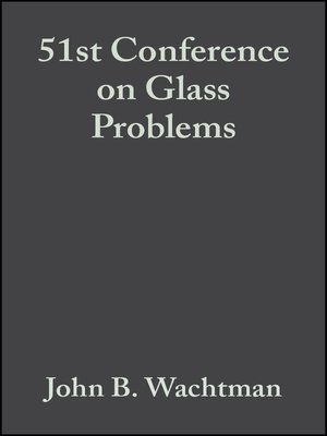 cover image of 51st Conference on Glass Problems
